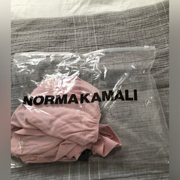 NEW NWT Norma Kamali Pink One Shoulder Cut Out Sunburst Gown - Picture 5 of 5